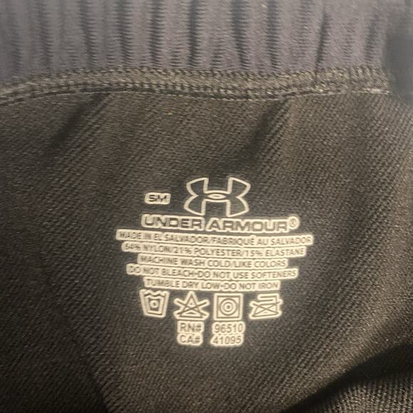 Under Armour Pants Womens Small Pull-on Black Stretch Baselayer - Picture 6 of 10